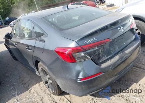 2024 Honda Civic Sport z USA, uszkodzony, nr VIN 2HGFE2F57RH533080